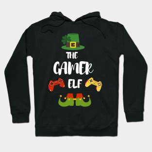 christmas in quarantine - The gamer elf Hoodie